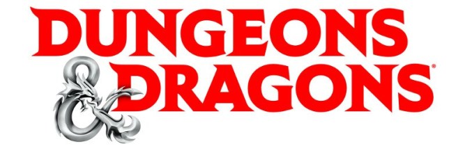 The official logo for Dungeons and Dragons, fifth edition