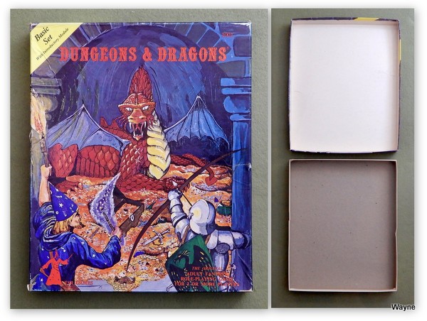 Dungeons &amp; Dragons Expert set prinitngs comparison