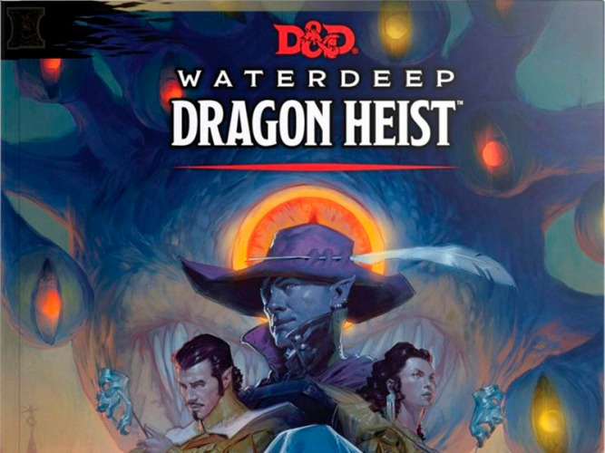 Waterdeep Dragon Heist cover title