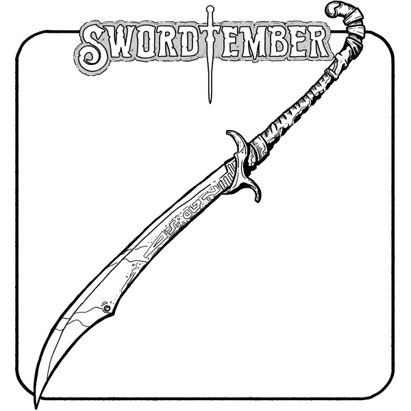 Swordtember Blade #14 – Silver Leaf
