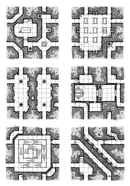 DungeonMorphs – Crypts Set 2