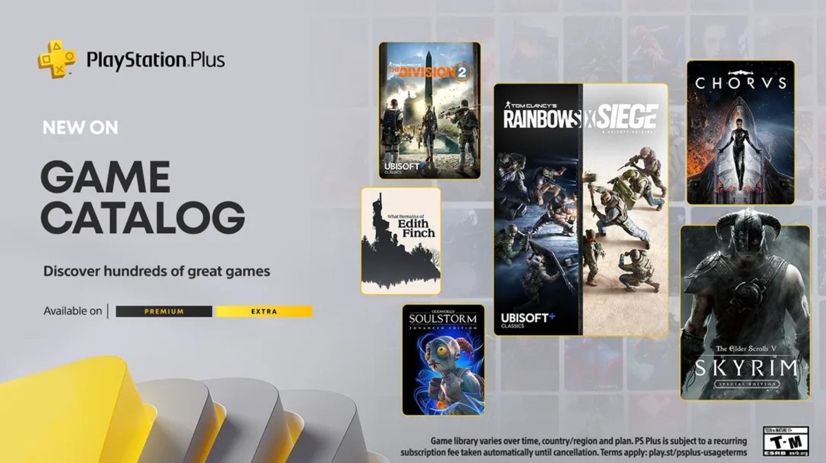 November PlayStation Plus Premium and Extra Games Revealed, Includes Skyrim, Kingdom Hearts